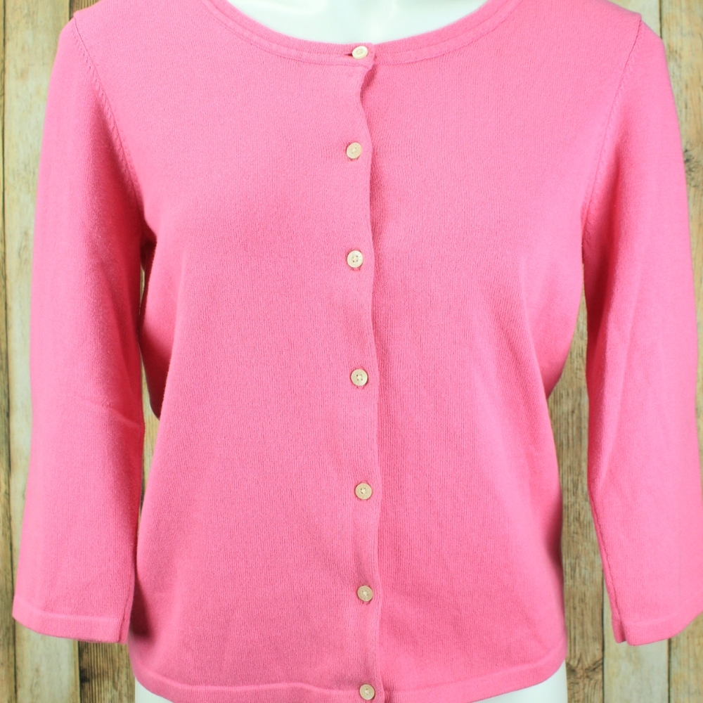 Ralph Lauren Petite Button Up Sweater